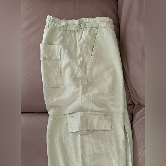Anthropologie Pilcro Linen Beach Cargo Pants - Picture 11 of 17